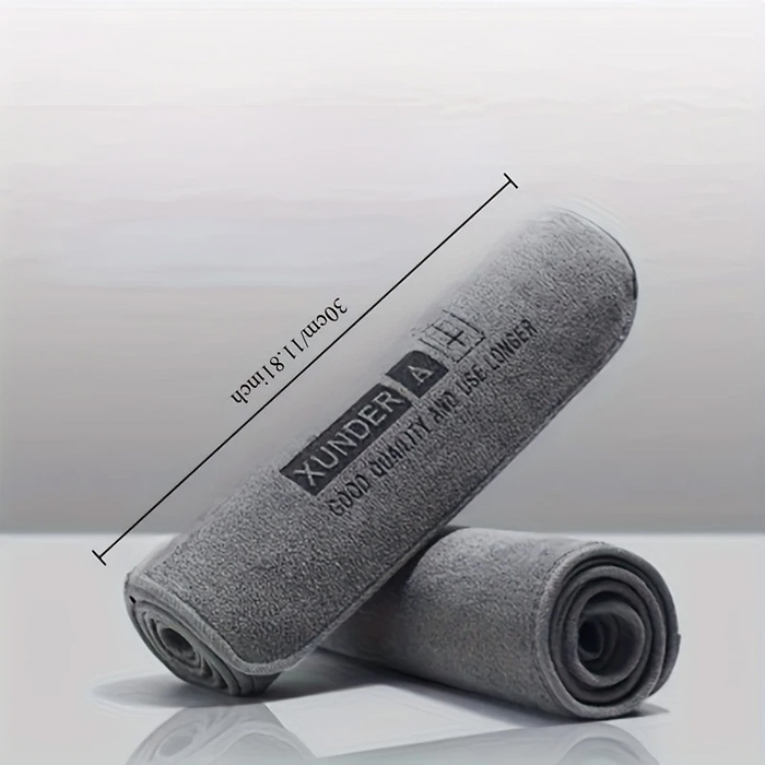Microfiber Cleaning Cloth Deluxe Grey - 30cm