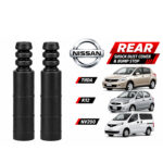 Shock Absorber Dust Cover & Bump Stop Kit Rear – Nissan K12 Tiida NV200